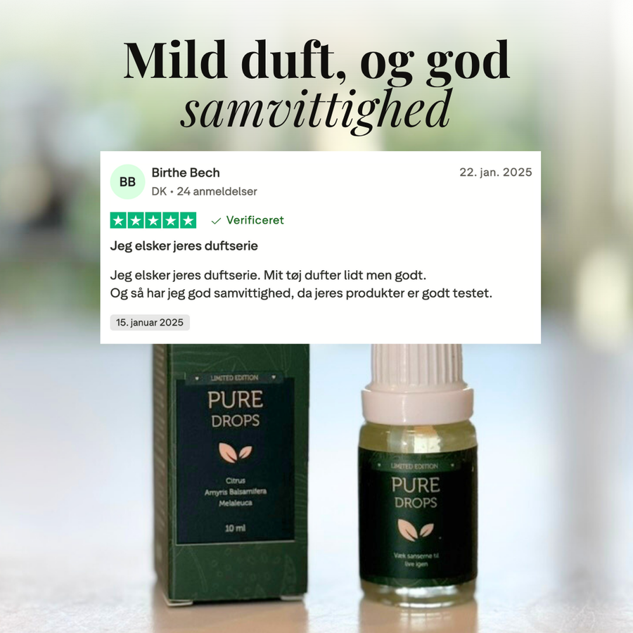 "Nature's Symphony" Vaskedufte - Limited Edition - 4x10ml